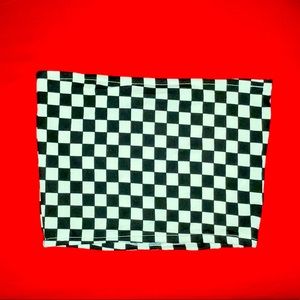 SHEIN Checkerboard Tube Top